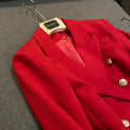 Scarlet Sovereign Blazer