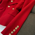 Scarlet Sovereign Blazer