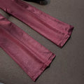 Bordeaux Satin Suit
