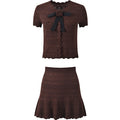 Mocha Ajoure Set