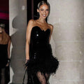 Sequin Feather
