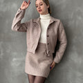 Buttoned Bowl Jacket