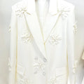 Scalloped Ivory Tuxedo