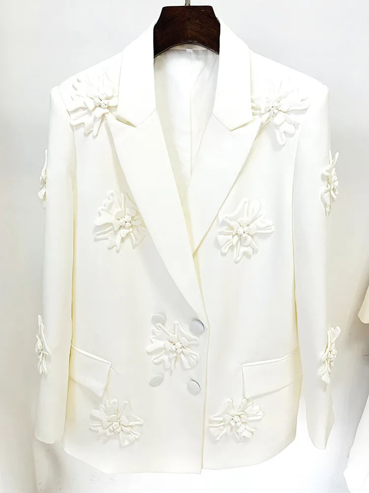 Scalloped Ivory Tuxedo