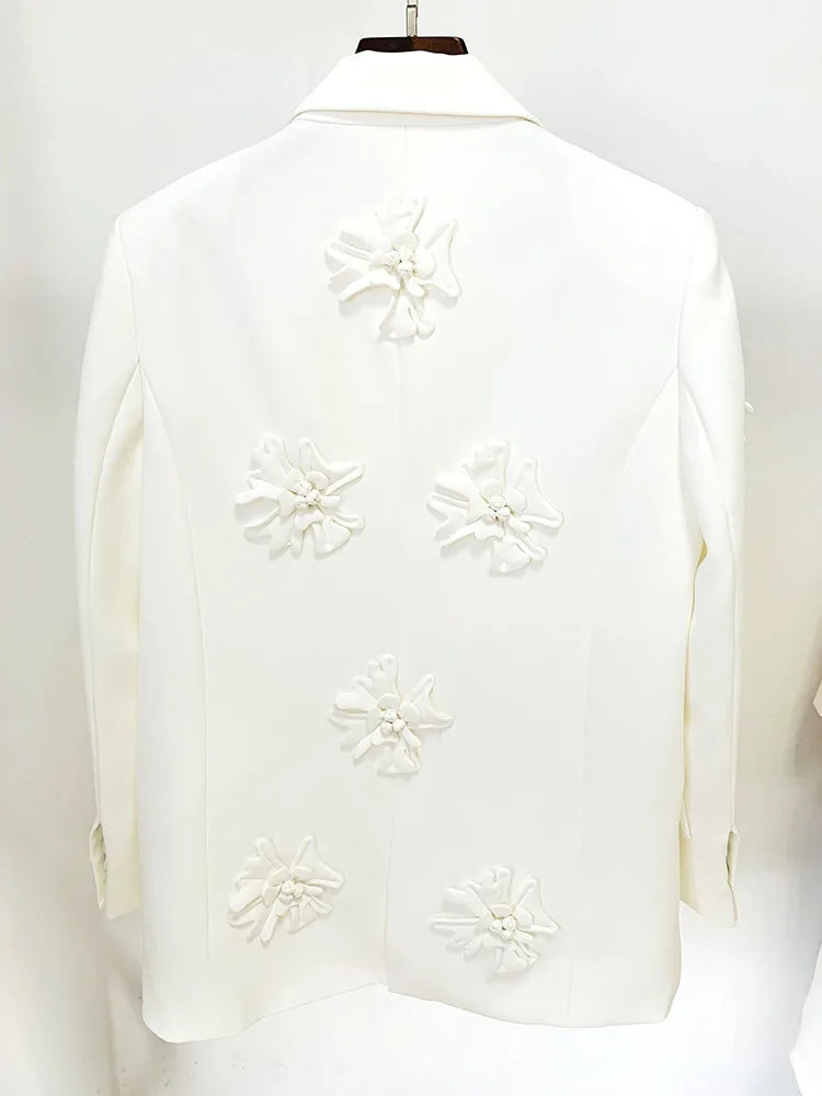 Scalloped Ivory Tuxedo