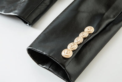 Contrast Double Breasted