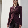 Plum Allure Blazer
