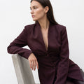 Plum Allure Blazer