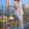 Blush Tailored Suit