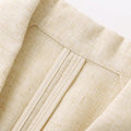 Beige Linen Blazer