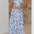Blue Bloom Dress