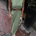 SunSway Linen Dress
