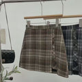 Autumn Check Skirt