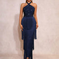 Étoile Fringe Gown
