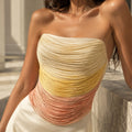 Solène Draped Gown