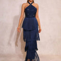 Étoile Fringe Gown