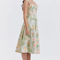 Golden Petal Midi