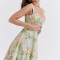 Golden Petal Midi