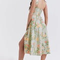 Golden Petal Midi