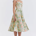 Golden Petal Midi