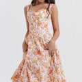 Golden Petal Midi