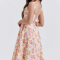 Golden Petal Midi