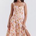 Golden Petal Midi