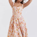 Golden Petal Midi