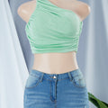 Summer Stretch One-Shoulder vest