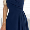 17397-6-299-7 CHIARA elegant maxi dress with straps - navy blue-6