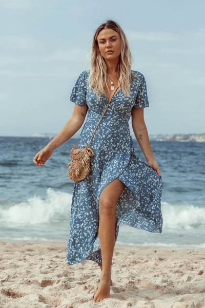 Private Destination Floral Maxi Dress