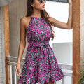 Lovely Tiered Mini Dress