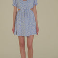 Floral A-Line Mini Dress