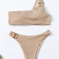 Coastal Babe Solid Colored Bikini