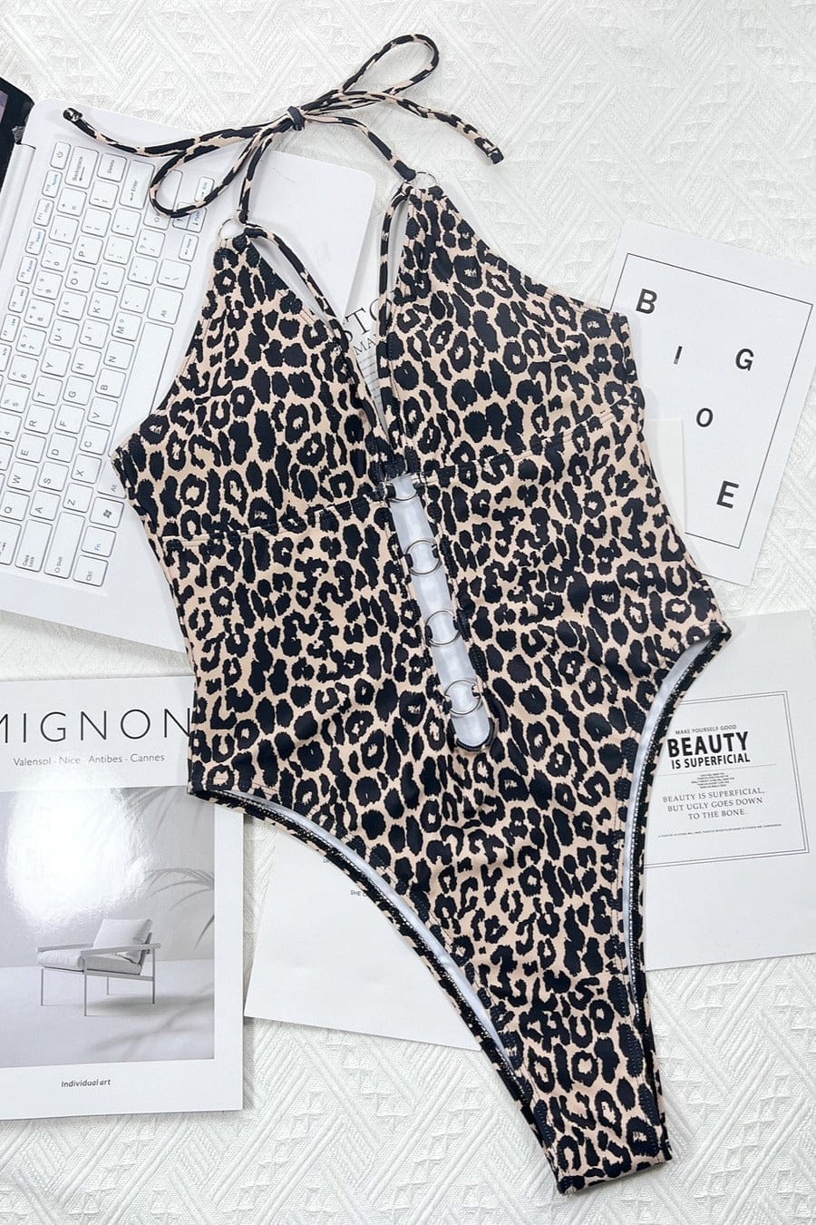 Summer Fling Leopard Print One-Piece Swimsuit