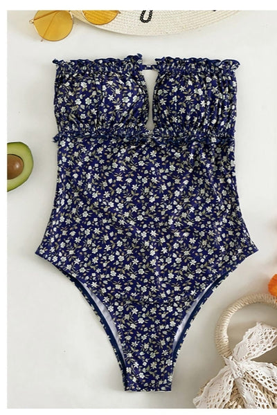 Dreaming Sunshine Printed One Piece Swimsuit