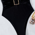 Beach Babe Belted One-Piece Swimsuit