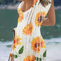 Vacation Ready Printed Swimsuit Coverup