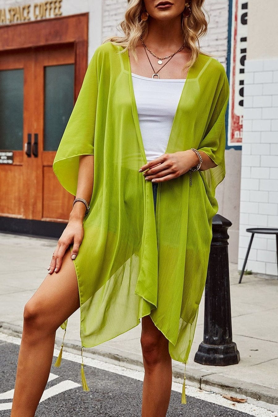 Poolside Perfection Long Sleeve Coverup