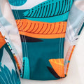 Coastal Grooves Leaf Print Set