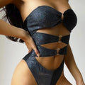 Beachy Thoughts Cutout One-Piece Swimsuit