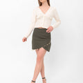Daisy Bohemian Long-Sleeve Blouse - Beige