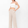Roxy Casual Lounge Pants - Beige