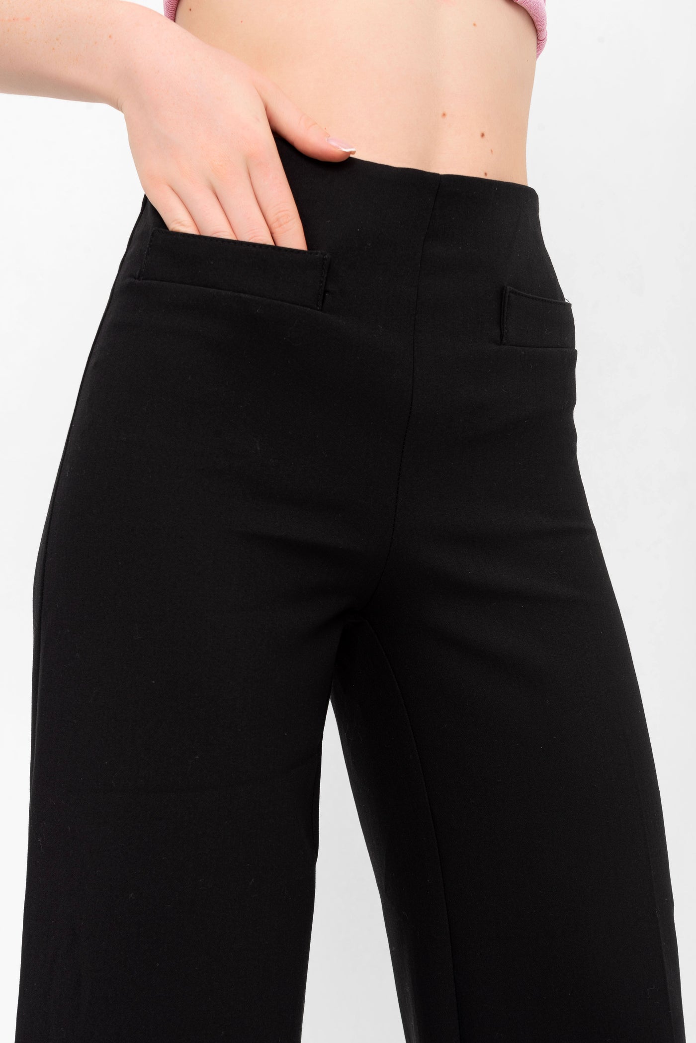 Kristiana High Waisted Pocket Trousers