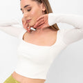 Belle Illusion Top - White