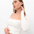 Belle Illusion Top - White