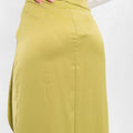 Audriana Wrap-Around Midi Skirt - Green