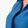 Bethany Over-Sized Button Down Shirt - Blue