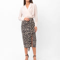 Divinity Sophisticated Crossover Blouse