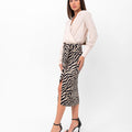 Divinity Sophisticated Crossover Blouse